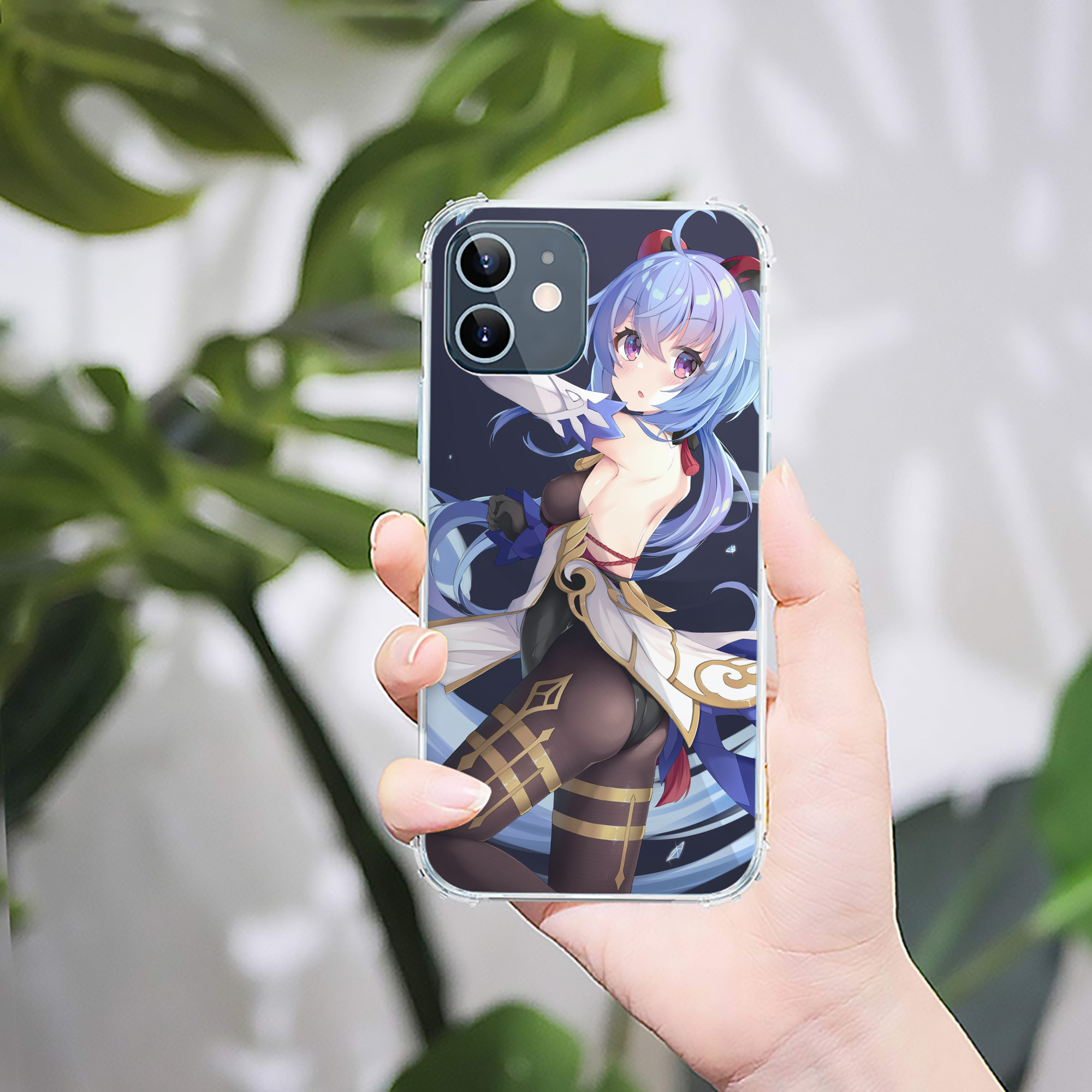 げんし神 genshin 【iPhone 12シリーズ対応】透明スマホケース（クリアソフトケース）